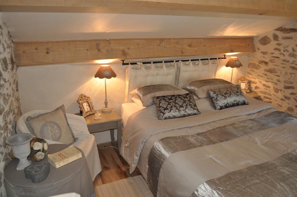 La Ribeyrette Bed & Breakfast Chamborigaud ห้อง รูปภาพ