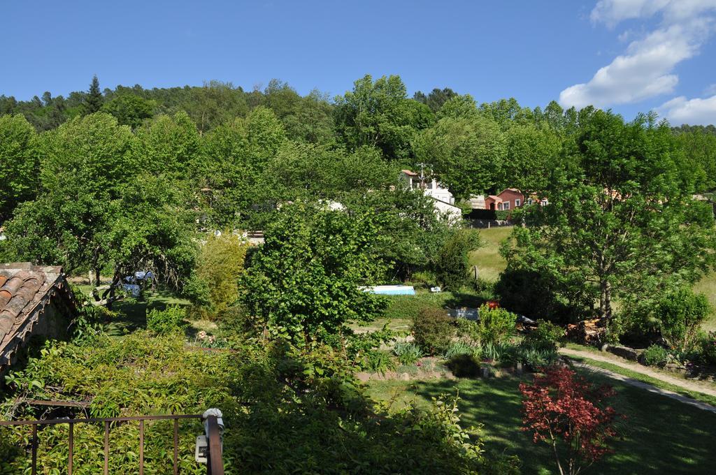 La Ribeyrette Bed & Breakfast Chamborigaud ภายนอก รูปภาพ