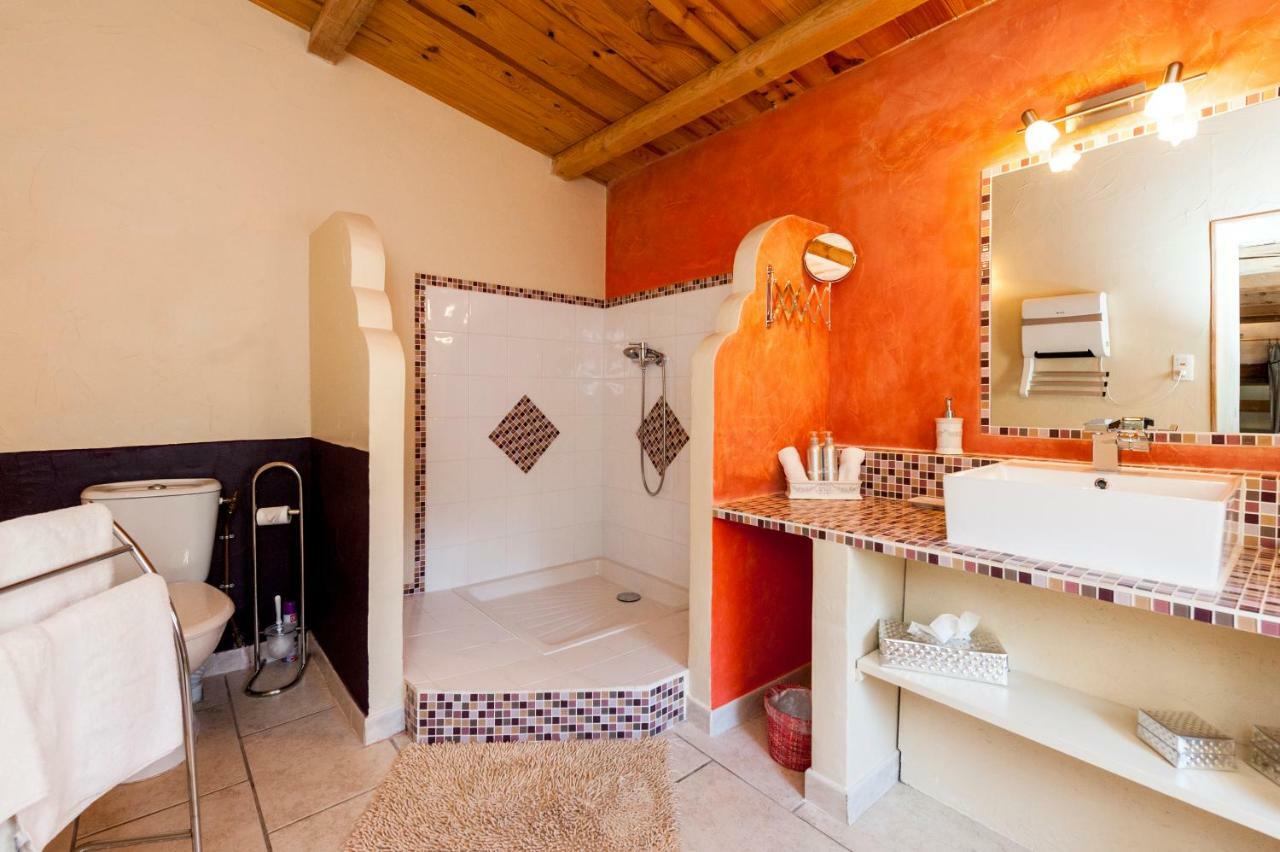 La Ribeyrette Bed & Breakfast Chamborigaud ภายนอก รูปภาพ