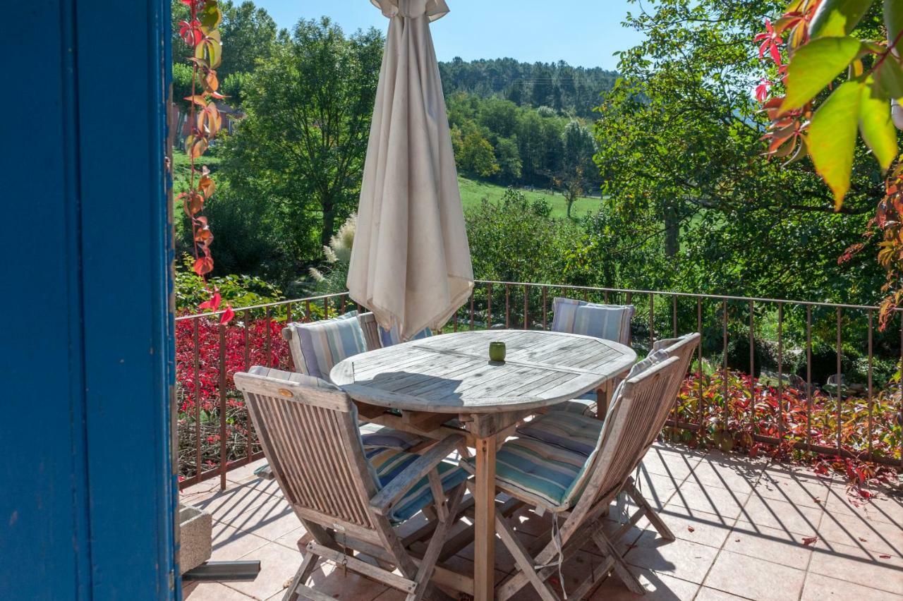 La Ribeyrette Bed & Breakfast Chamborigaud ภายนอก รูปภาพ