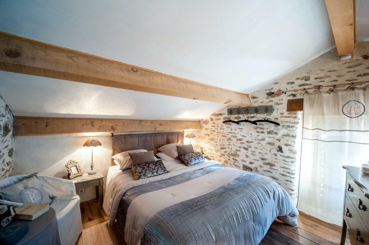 La Ribeyrette Bed & Breakfast Chamborigaud ภายนอก รูปภาพ